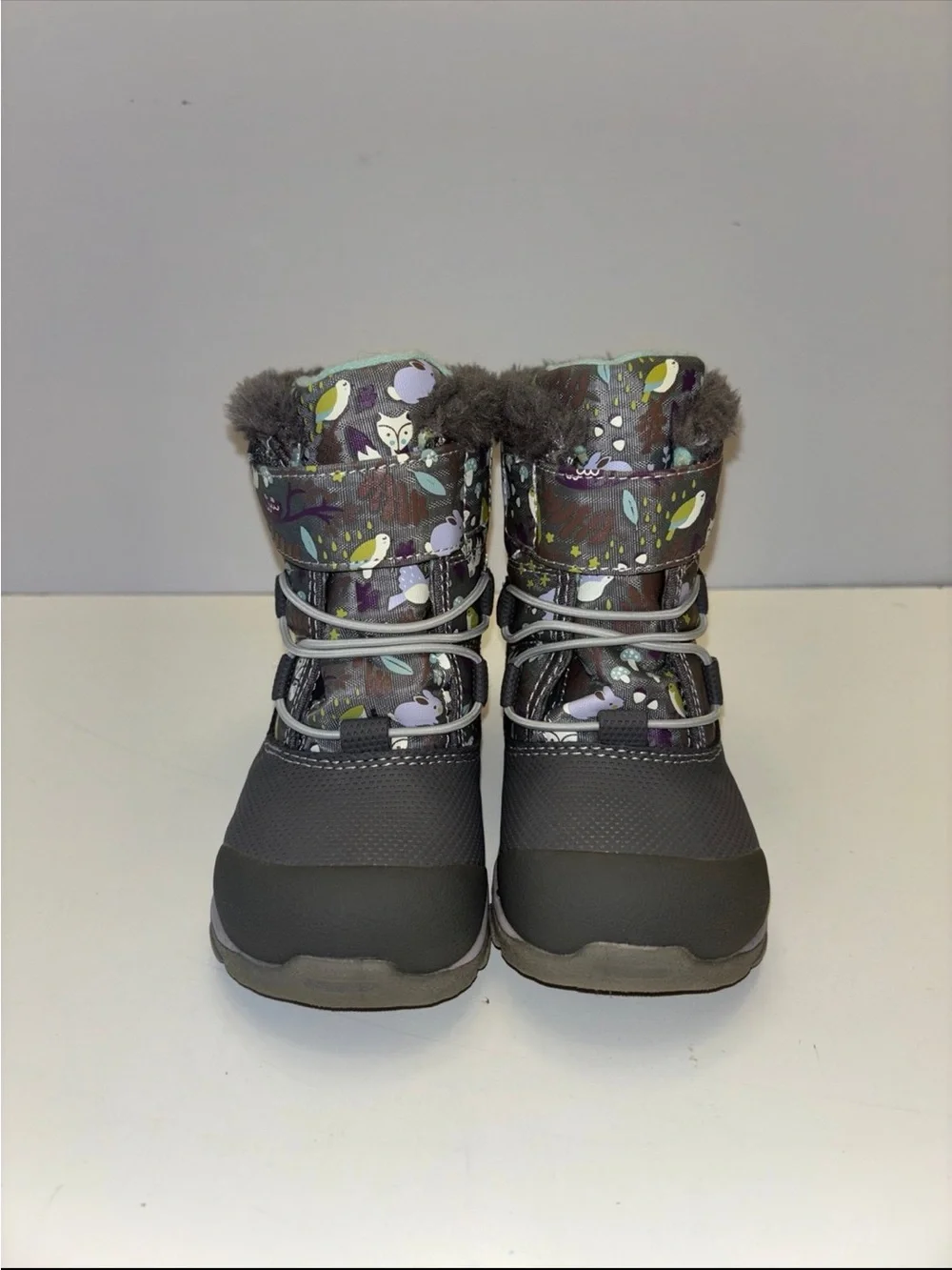 See Kai Run Abby II Waterproof Insulated Boots with animal pattern